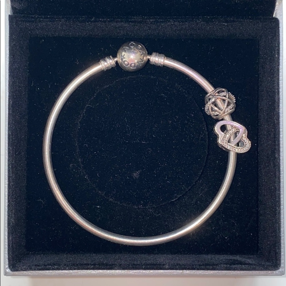 Pandora Moments Bangle - Limited Edition (+Charms)
